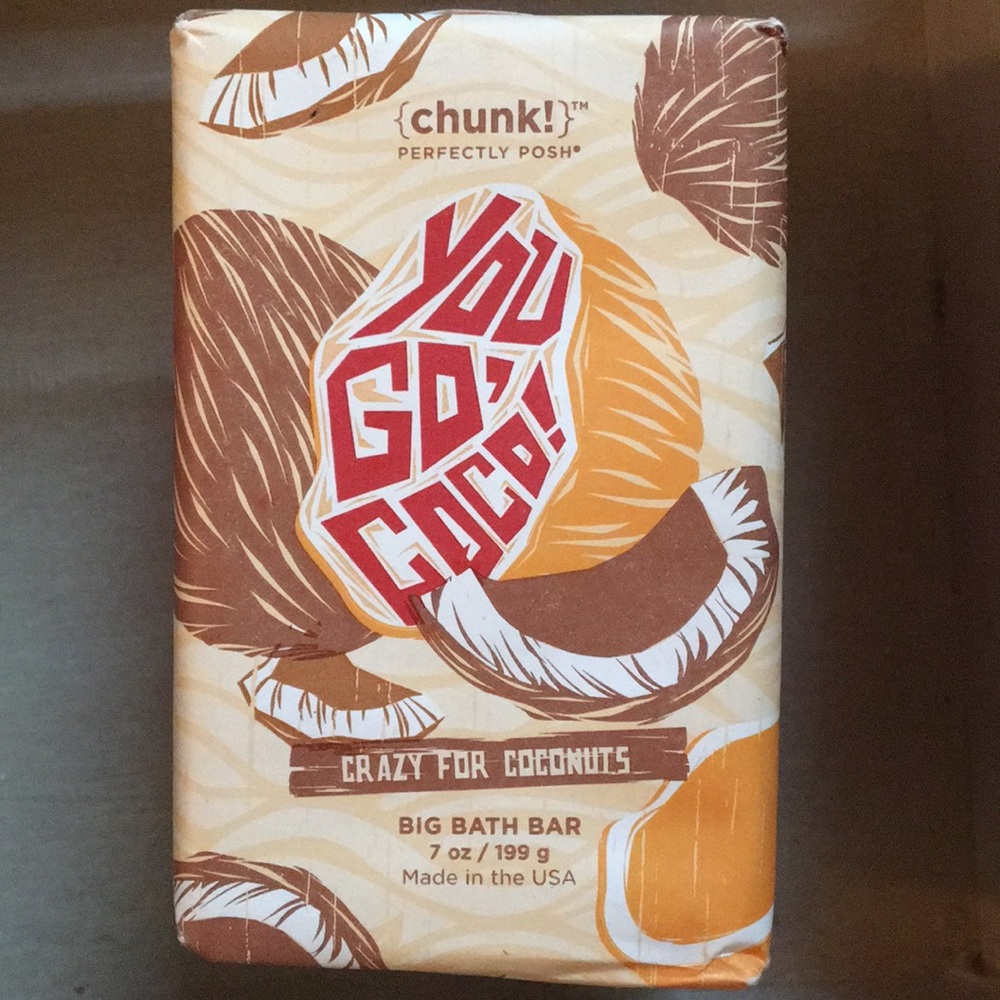 Perfectly posh bath chunk